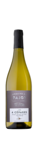 DOMAINE PAJOT LES 4 CEPAGES BLANC AOC COTES DE GASCOGNE 75CL BIO