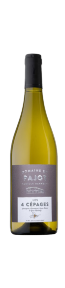 DOMAINE PAJOT LES 4 CEPAGES BLANC AOC COTES DE GASCOGNE 75CL BIO