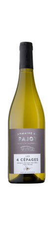 DOMAINE PAJOT LES 4 CEPAGES BLANC AOC COTES DE GASCOGNE 75CL BIO