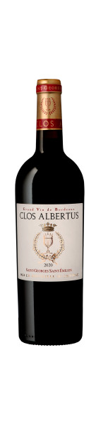 CLOS ALBERTUS SAINT GEORGES SAINT EMILION ROUGE 2020 75CL