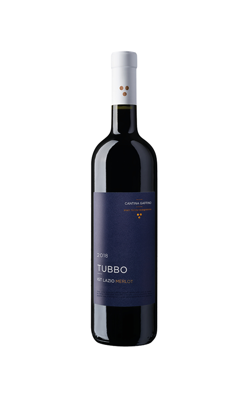 CANTINA GAFFINO TUBBO 2022 IGP LAZIO MERLOT 75 CL ITALY
